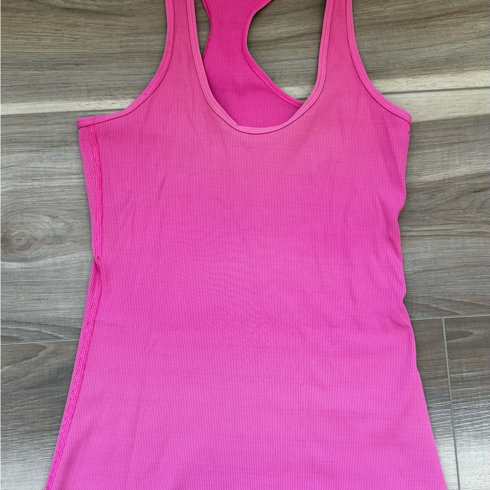 Lululemon Athletica Vibrant Pink Tank Top